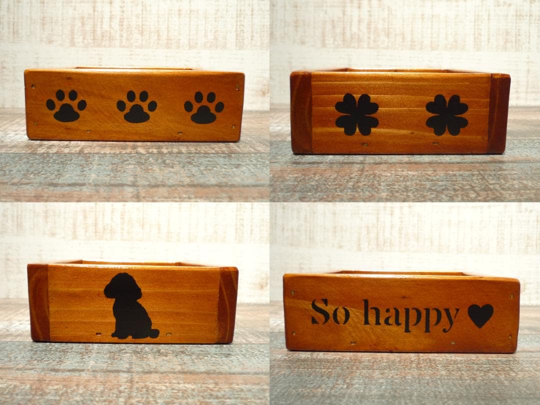 ⭐さくらオーダー品♥️椅子＆留具BOX⭐わんにゃん柄♥️--150・151