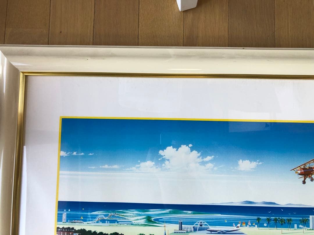 ヒロヤマガタ LA's the Place 1984 ポスター　自筆サイン入り