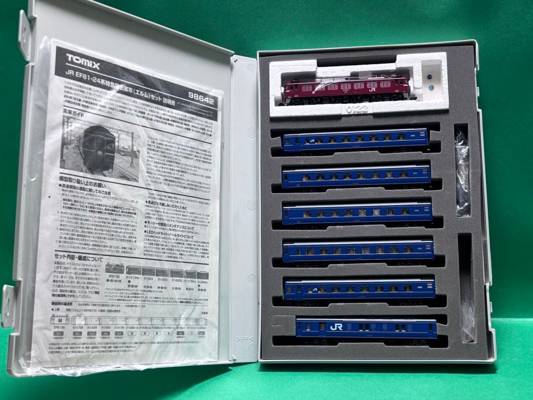 TOMIX 98642 EF81 133 24系 エルム 7両セット