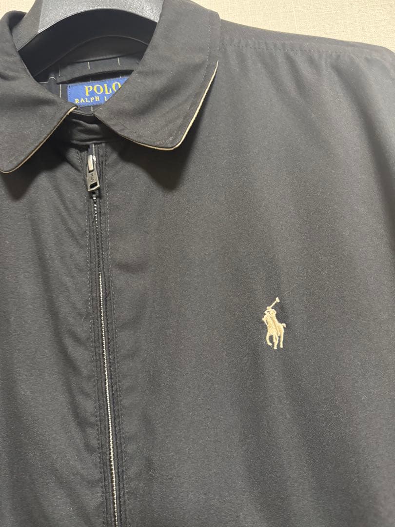 ひ*こ様 Polo Ralph Lauren ブラック　スイングトップ美品　サイ