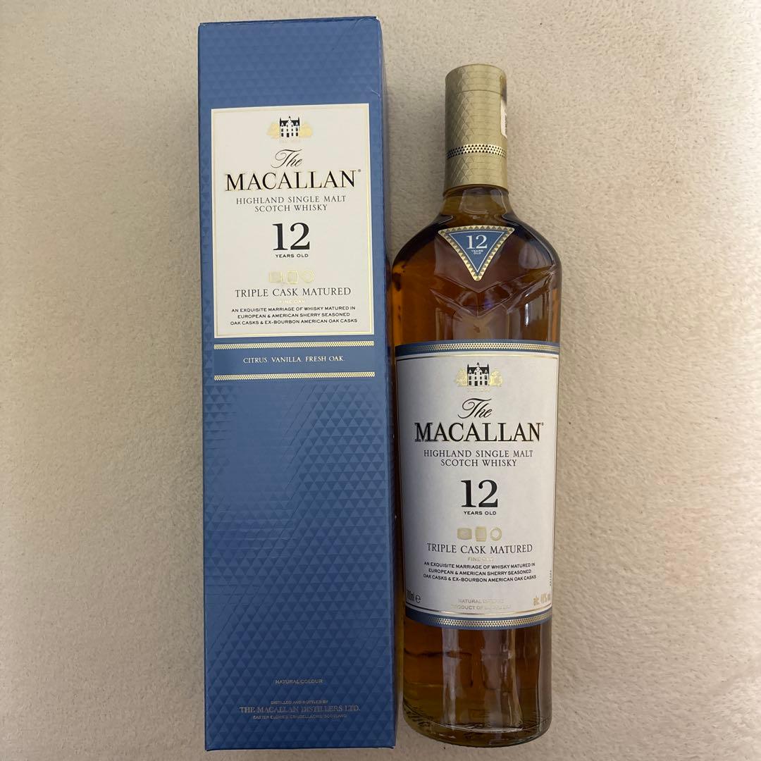 【未開封】マッカラン 12年トリプルカスクThe Macallan