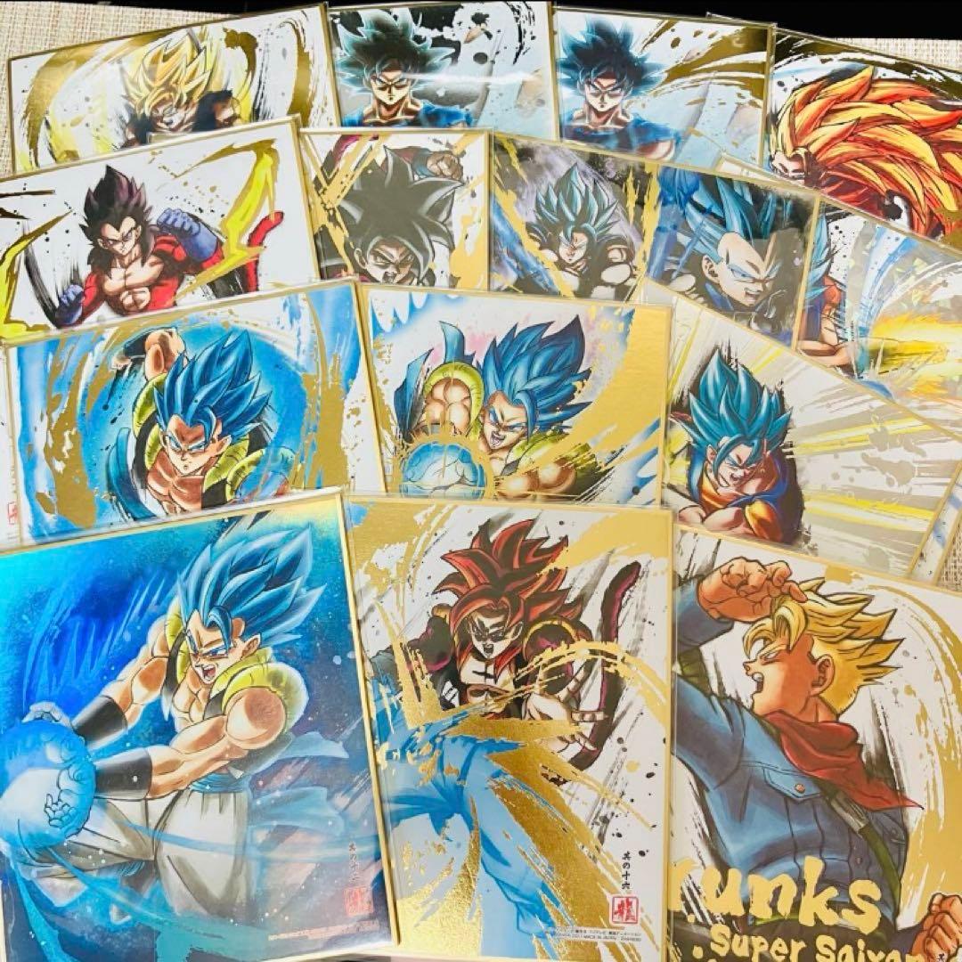 ドラゴンボール 色紙アート 119枚まとめ売り Dragon Ball 鳥山明