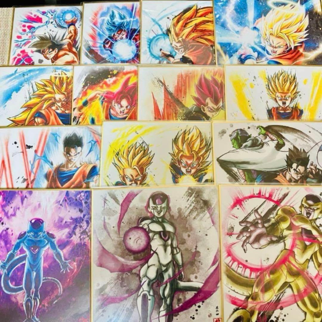 ドラゴンボール 色紙アート 119枚まとめ売り Dragon Ball 鳥山明