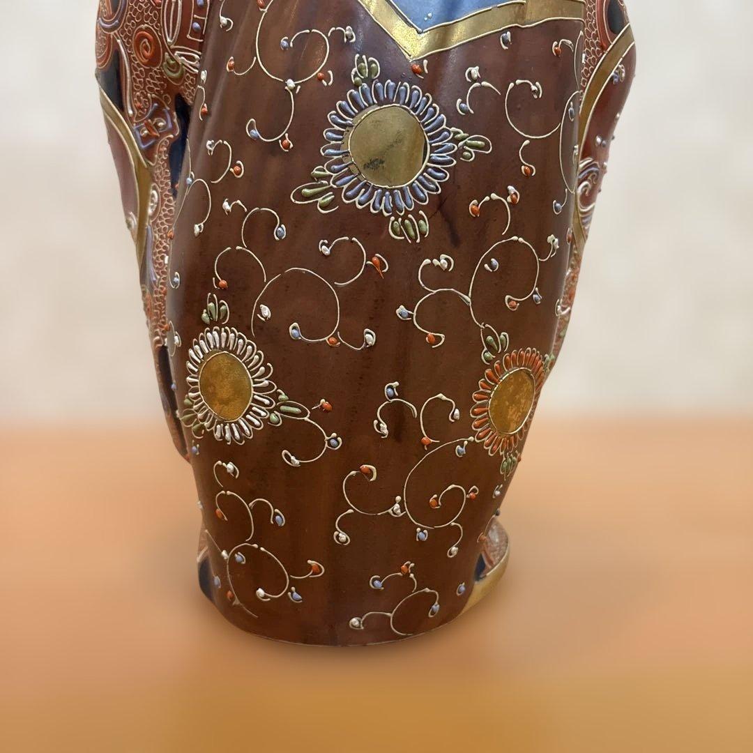 布袋様　布袋尊 九谷焼 縁起物　骨董　アンティーク