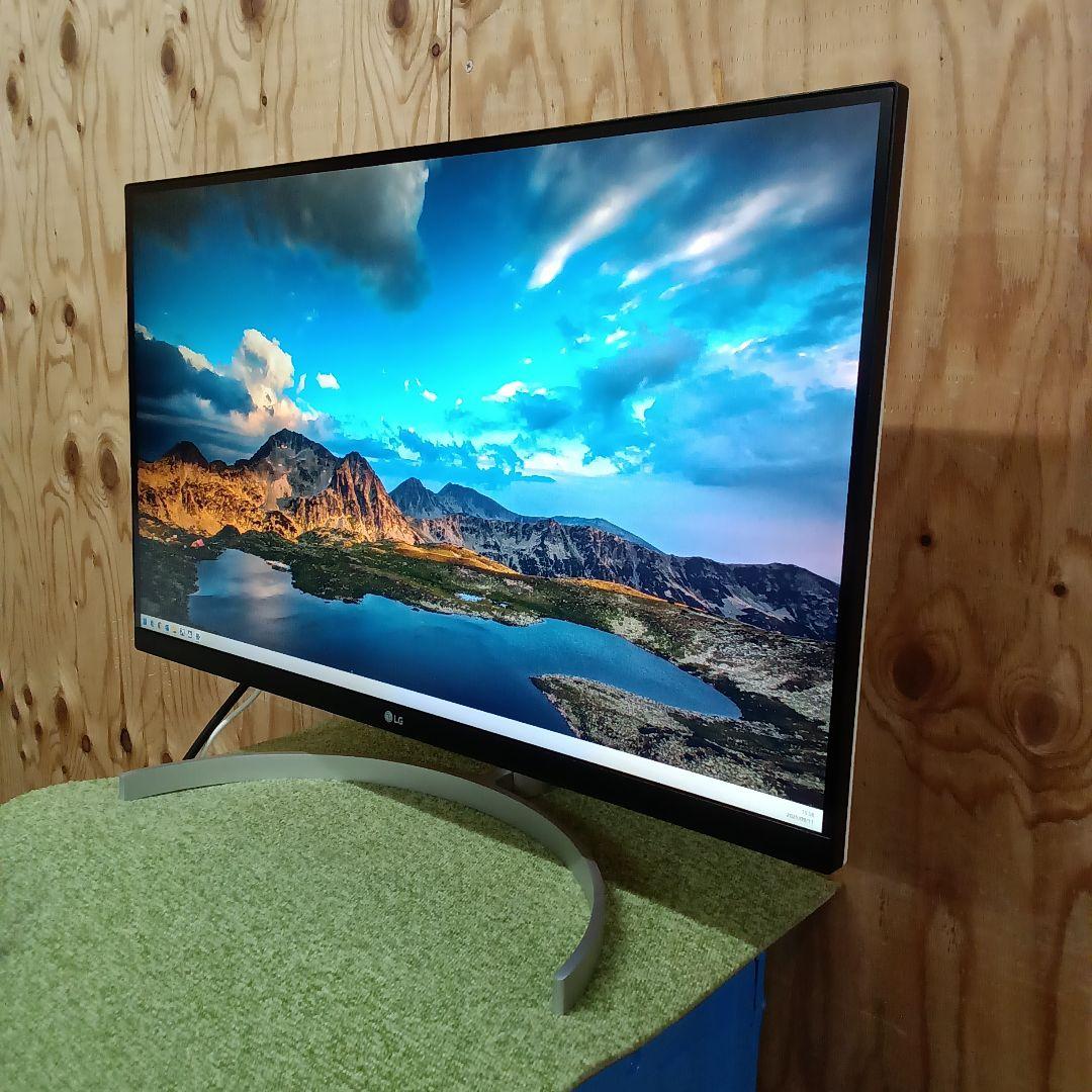 27インチ4K液晶モニターLG UK850-W HDR10 ㉒