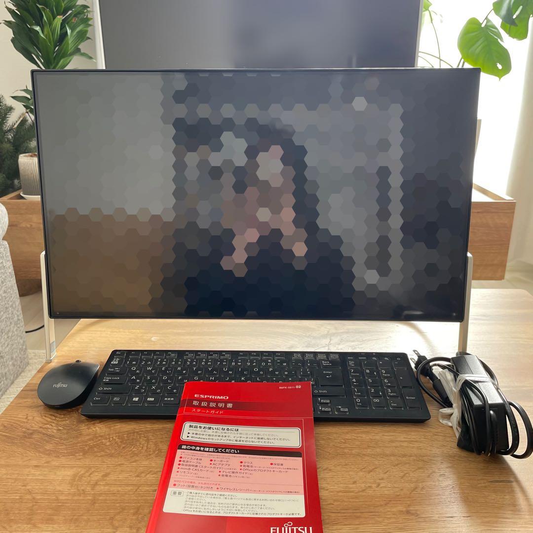 富士通 FH70/C2 Core i7 初期化済 DVD KBM付き