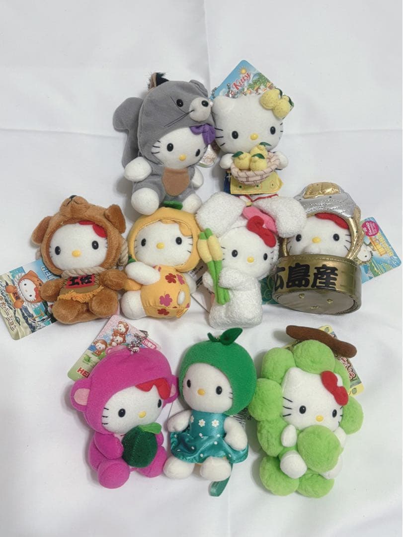 レアご当地キティちゃん ぬいぐるみセット
