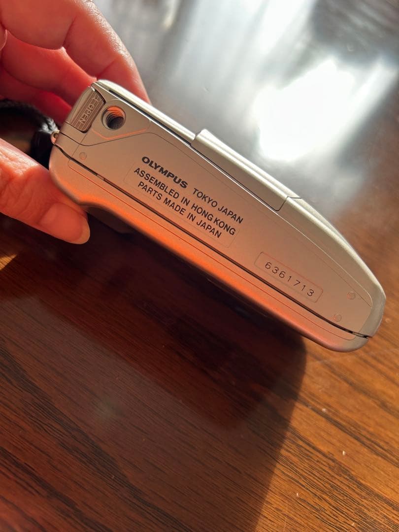 【ジャンク】OLYMPUS オリンパス mju II ミューⅡ フィルムカメラ