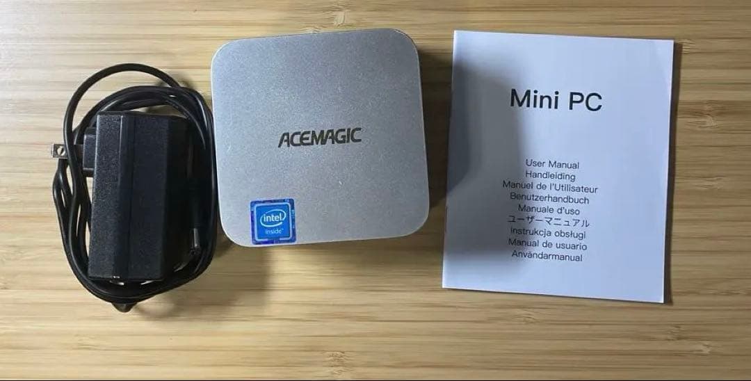 ACEMAGIC N100 メモリ　12g 容量　256g