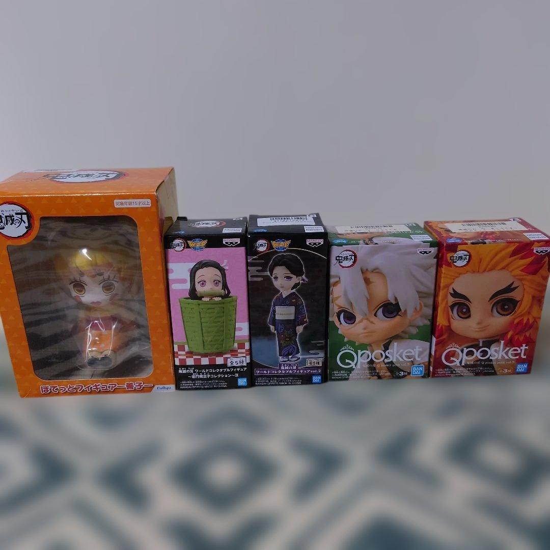 鬼滅の刃 ぽてっとフィギュア-善子‐他まとめ売りセット