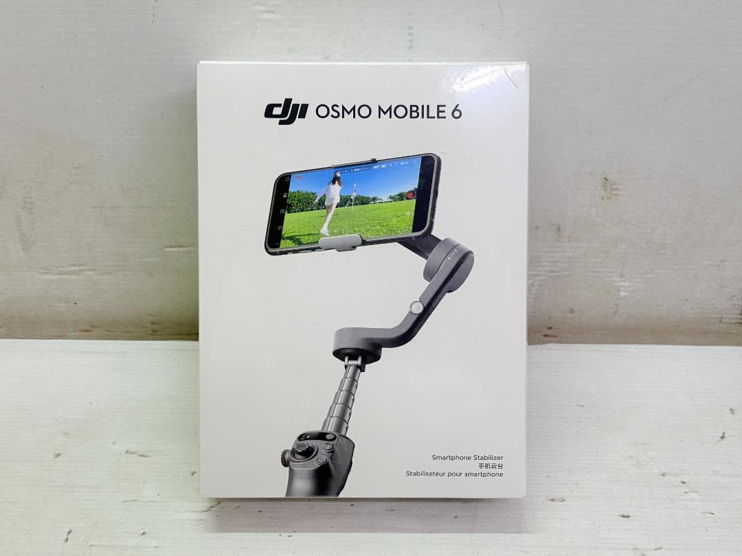 DJI／OSMO MOBILE 6／ジンバル／Vlogスタビライザー／スマホ用