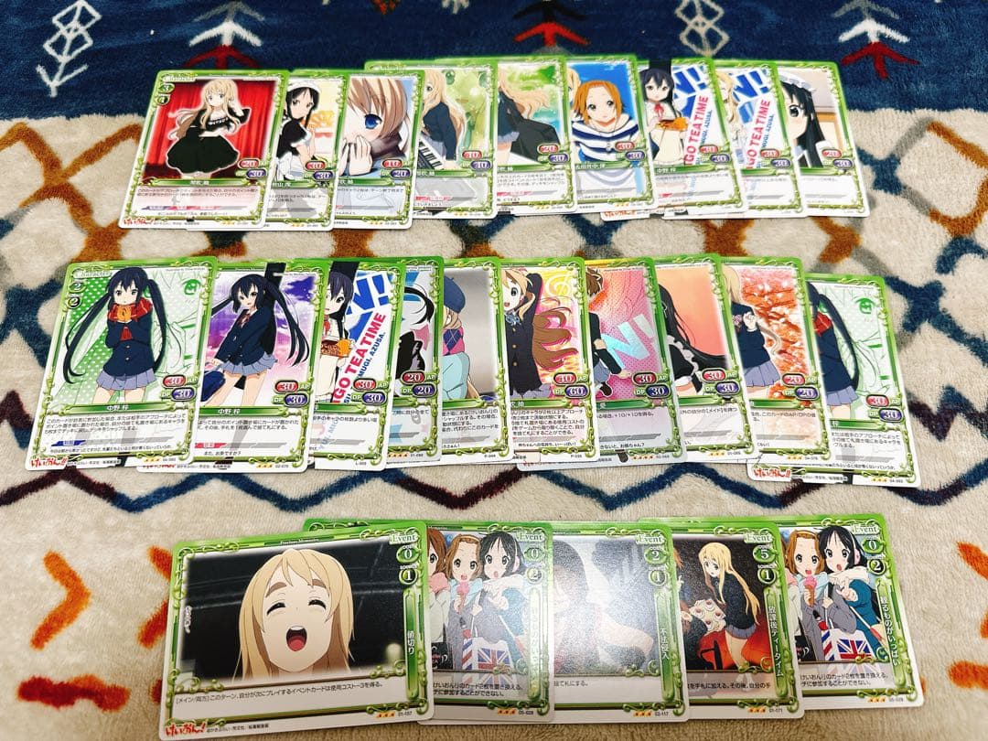 プレシャスメモリーズ　けいおん　スーパーレア以下　まとめ売り