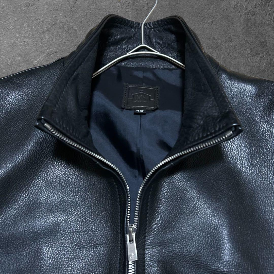 LEATHER HOUSE カウレザー レザージャケット シングルライダース