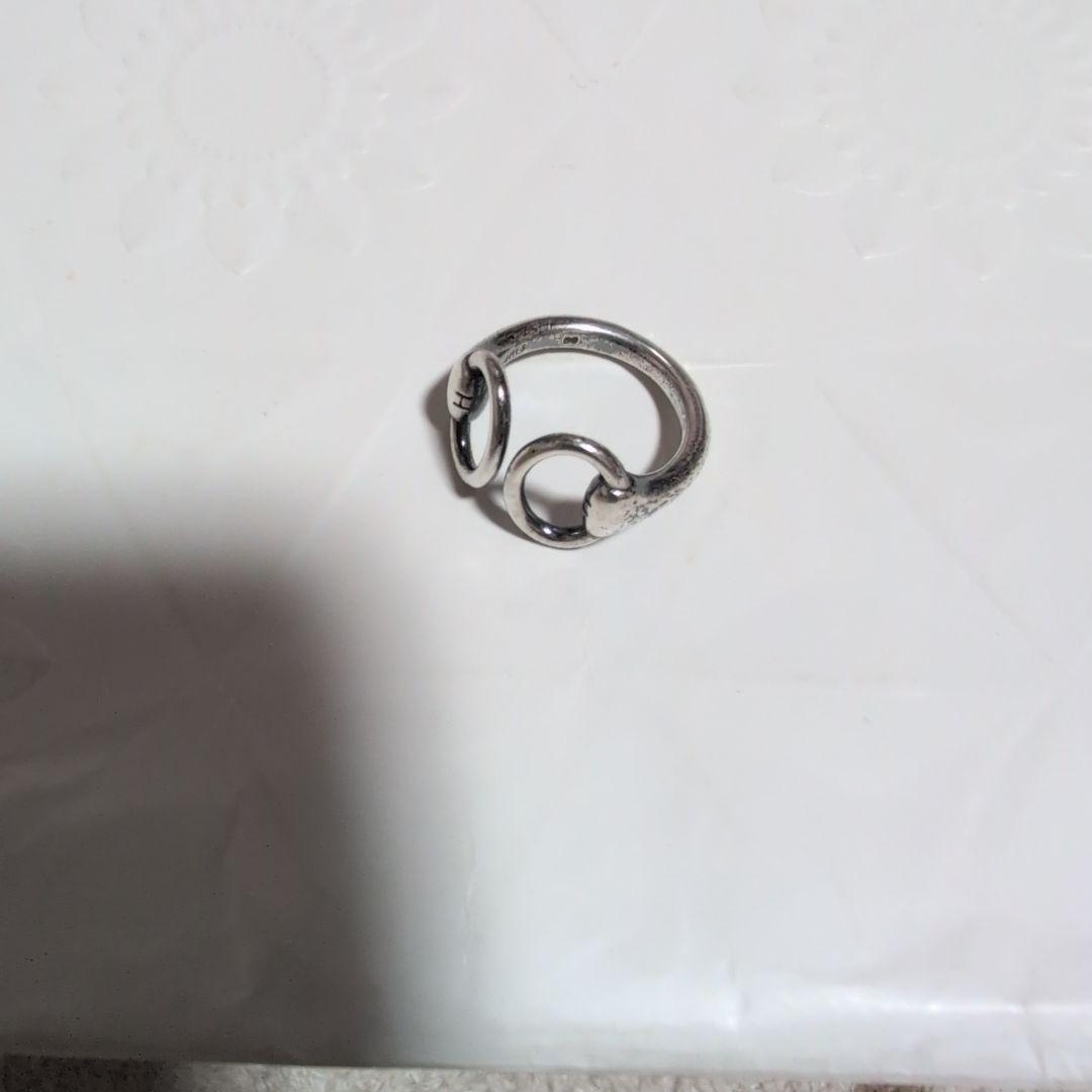 シルバーオープンリング 調整可能
