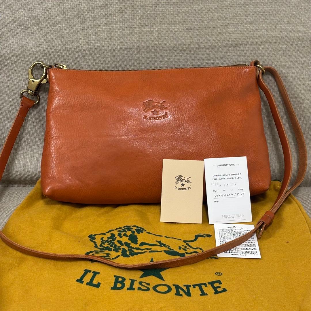 現行タグ美品★イルビゾンテ2WAYショルダーバッグ★保証書あり