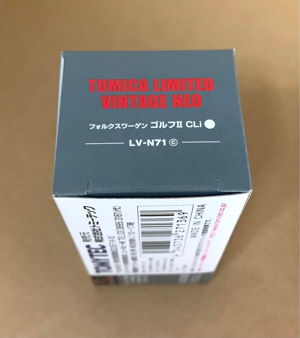 トミカ リミテッド ヴィンテージ ネオ　フォルクスワーゲン ゴルフⅡ CLi　白