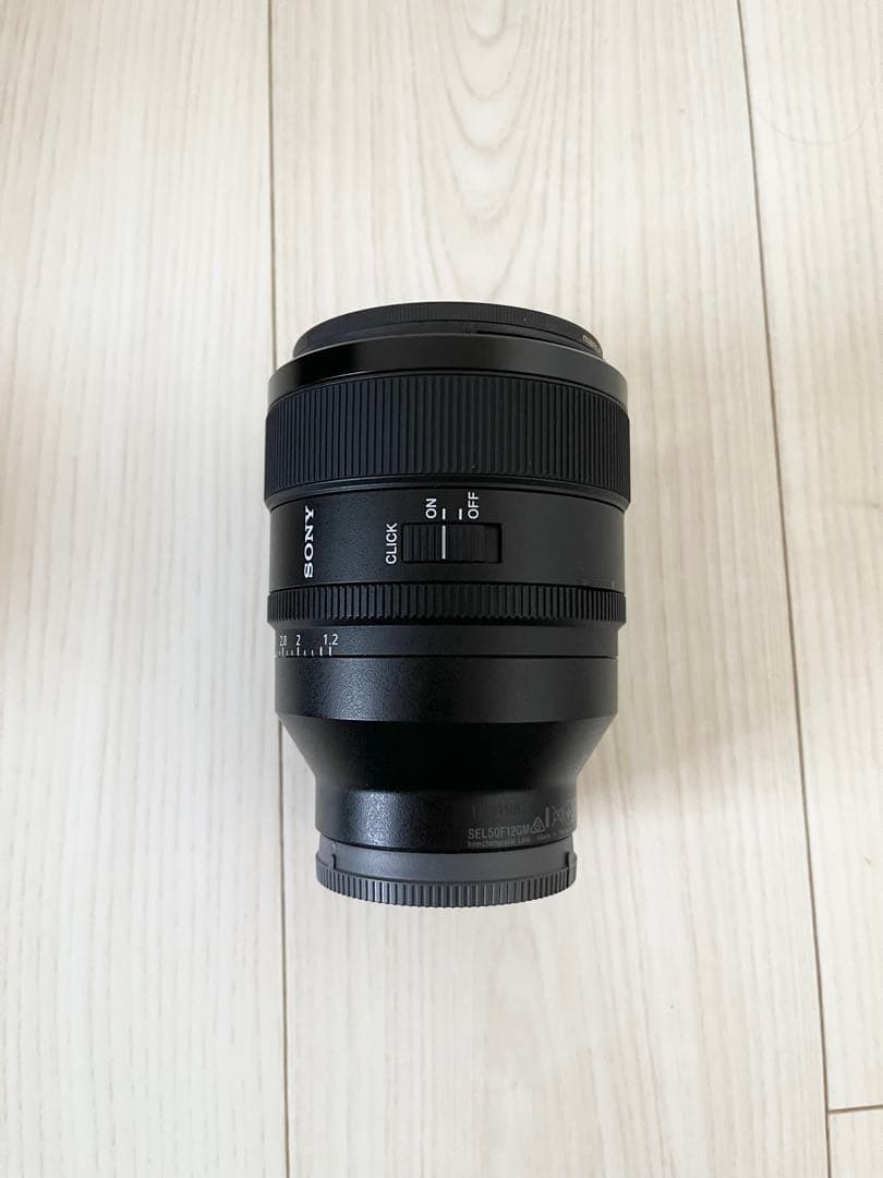 SONY FE50mm F1.2 GMレンズ