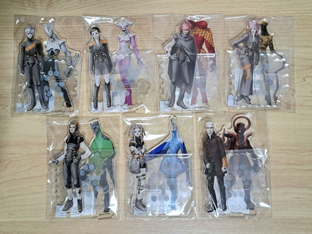 デジタルデビルサーガ　アバタールチューナー　アクリルスタンド　7種セット