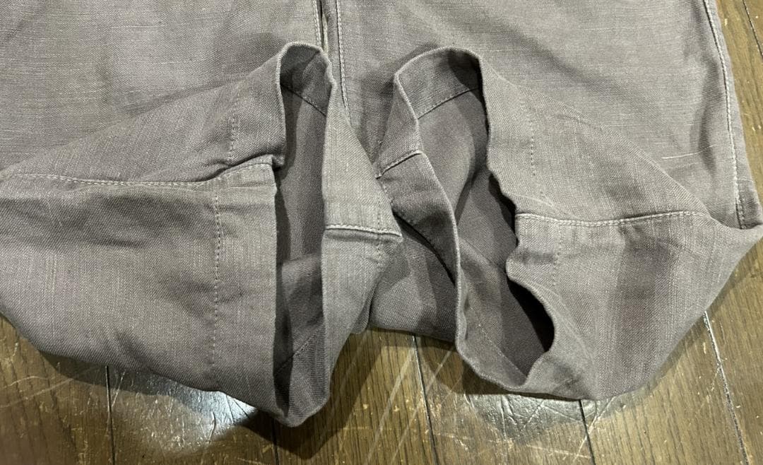 ＊キャピタル KAPITAL 麻混 サルエル イージーパンツ 日本製 M