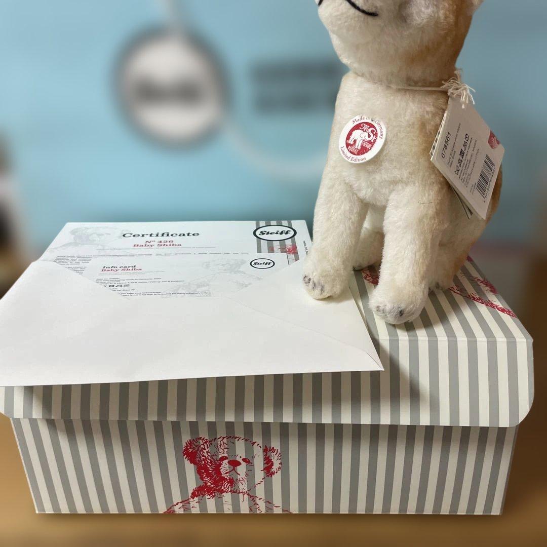 Steiff シュタイフ　ベビー 柴犬