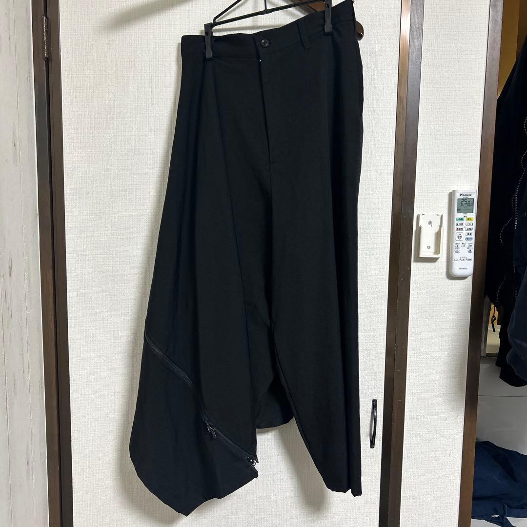 B Yohji Yamamoto サルエルパンツ ジッパー付き