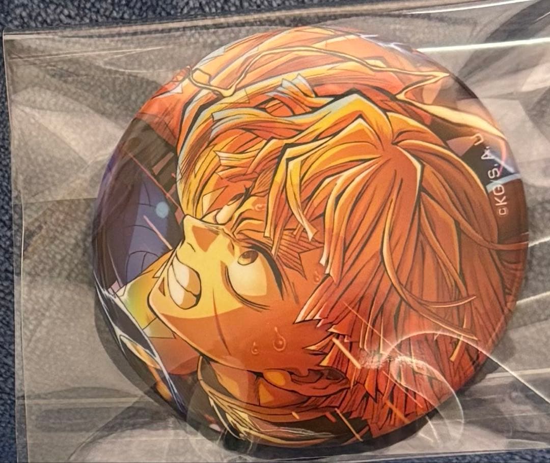 我妻善逸 缶バッジ