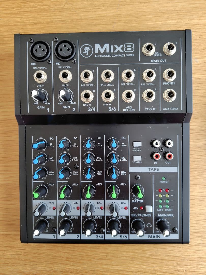 【付属品あり】MACKIE ( マッキー ) MIX8