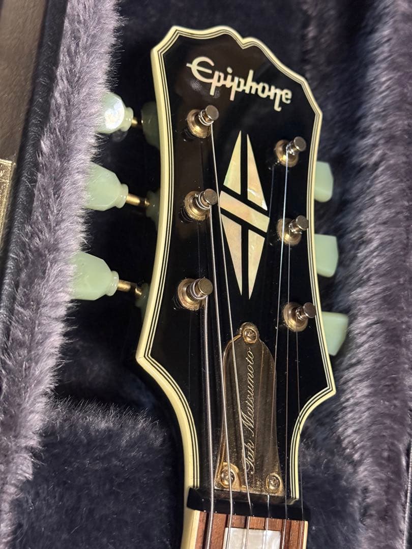 ギター Epiphone Les Paul TAK MATSUMOTO DC BLACK