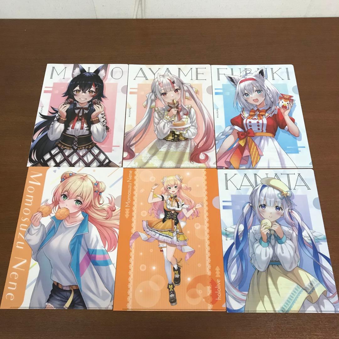 ❶未開封含 ホロライブ セブンイレブン ファミマコラボ クリアファイルまとめ売り