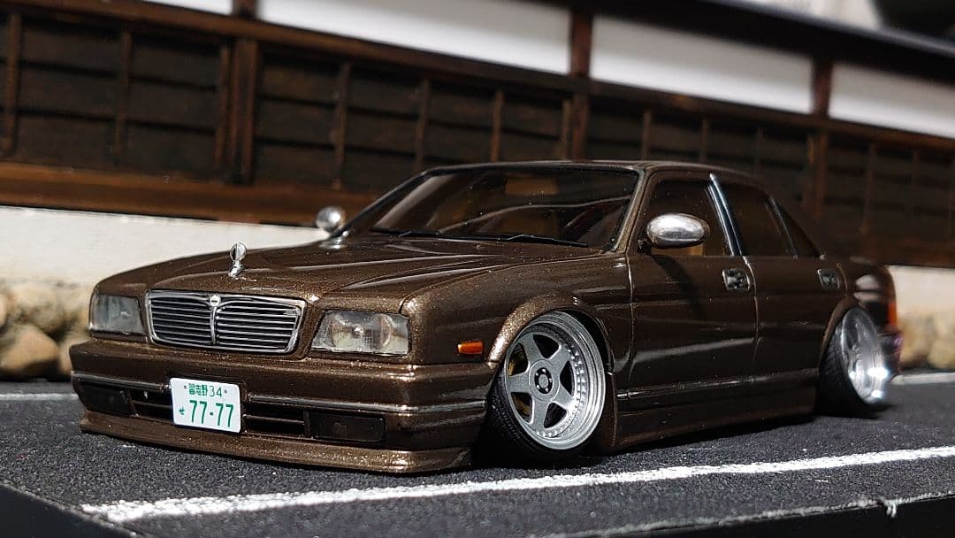 1/24 アオシマ y32 シーマ 完成品