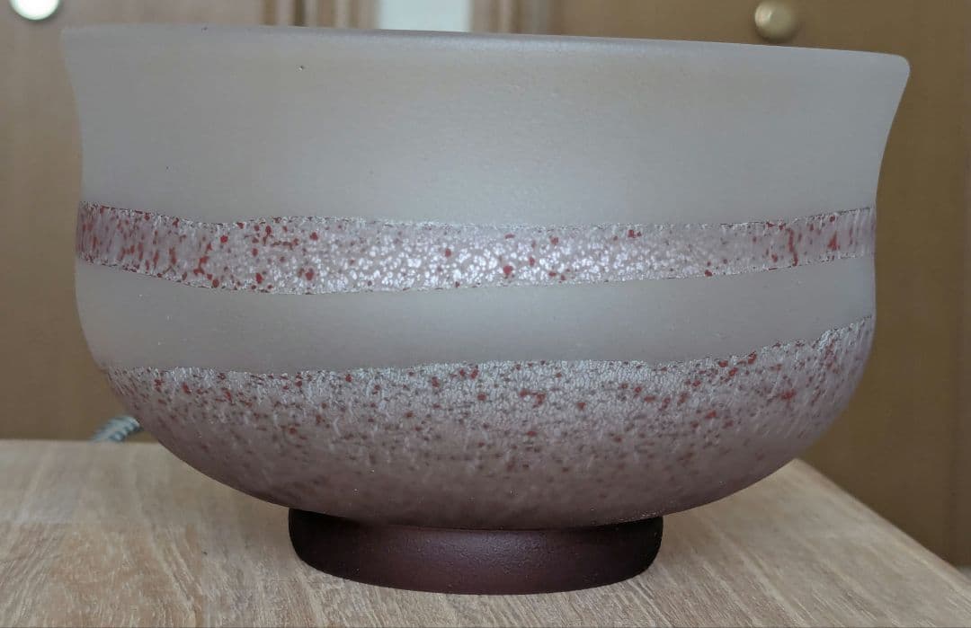 高橋幸夫 ガラス　抹茶碗 ガラス棗（ガラスなつめ）木箱入り