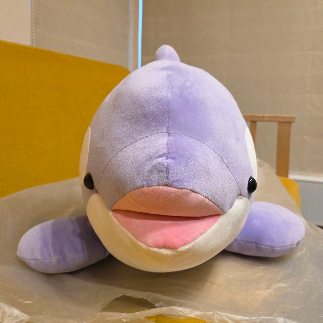 神戸須摩シーワールド　オルカくじ　１等　シャチ　ぬいぐるみ　ラベンダー　オマケ付