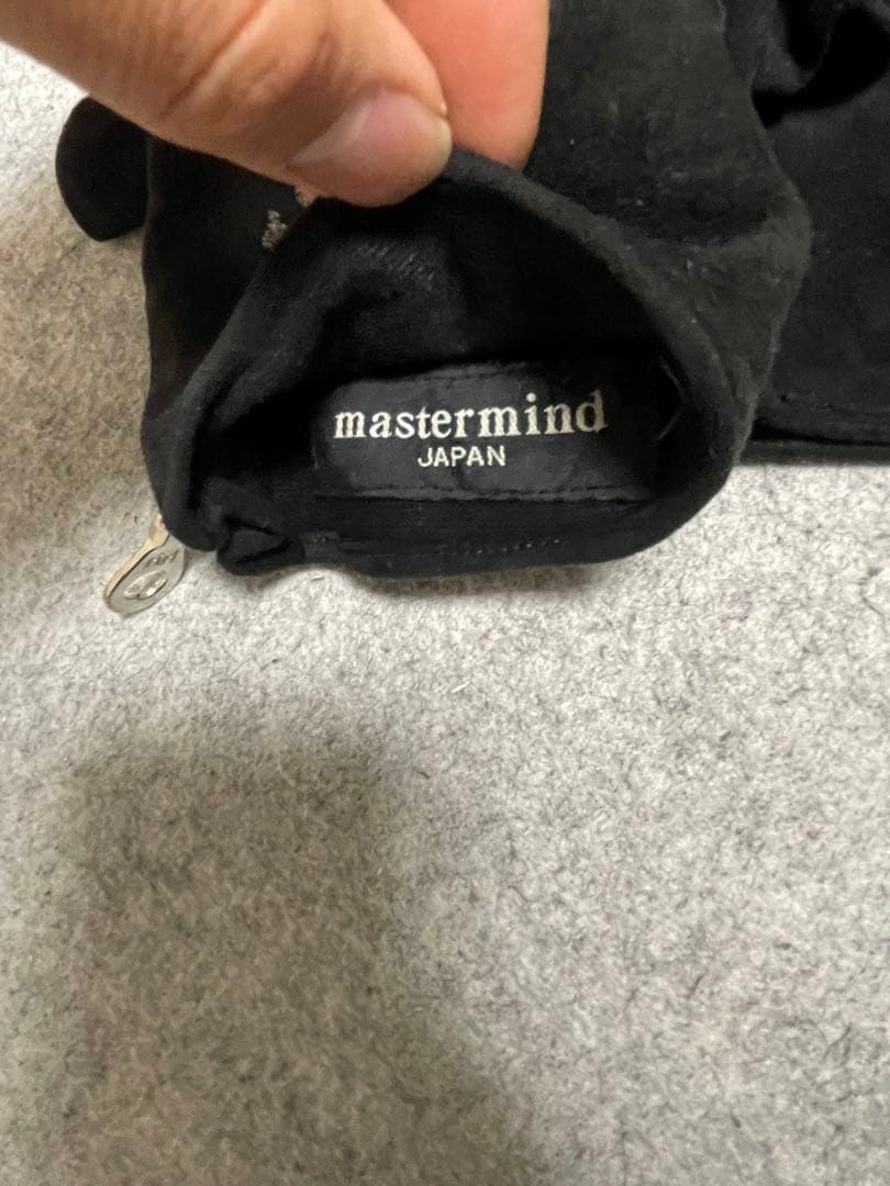 mastermind JAPAN スエード手袋 スカルデザイン