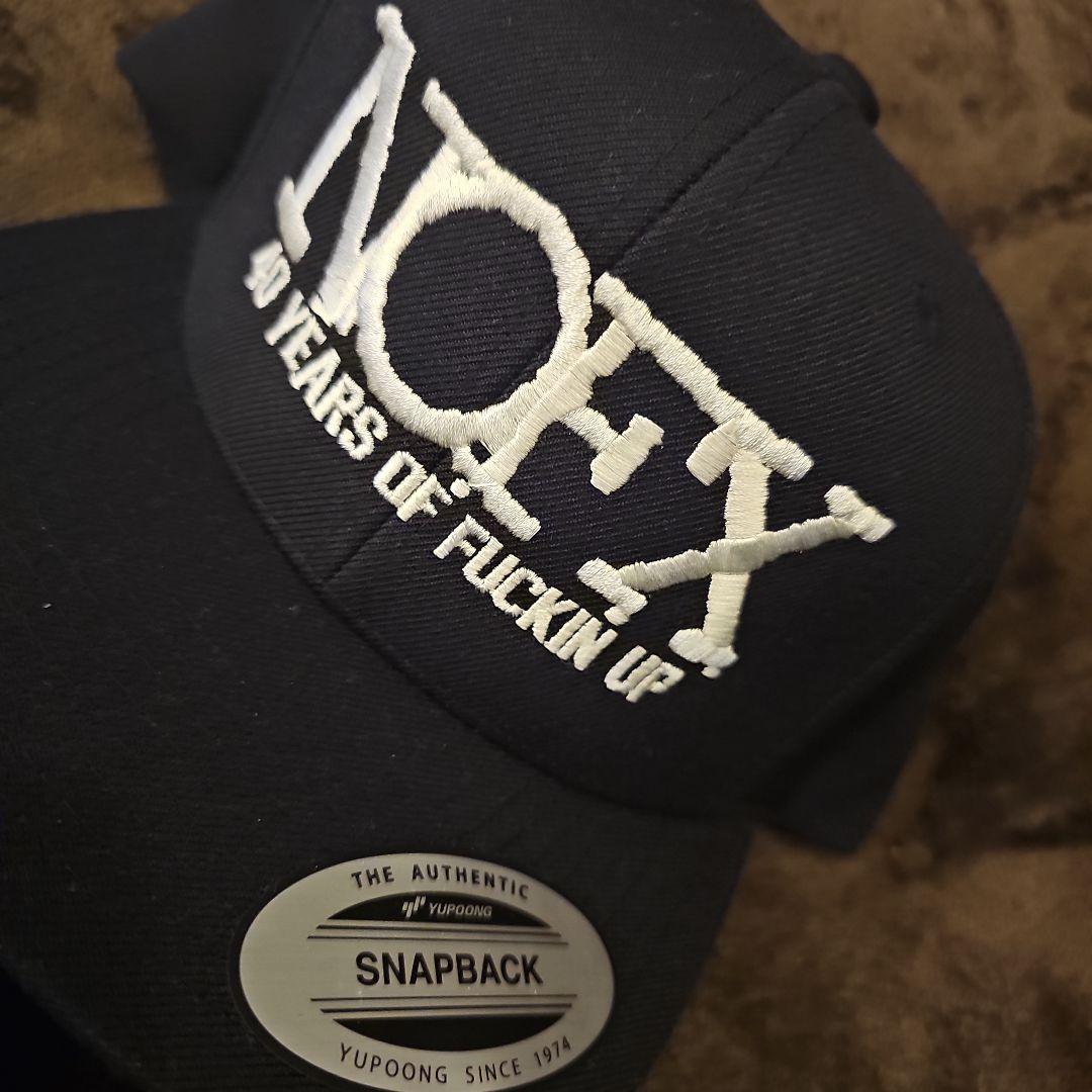 NOFX 40 Years of Fuckin' Up キャップ