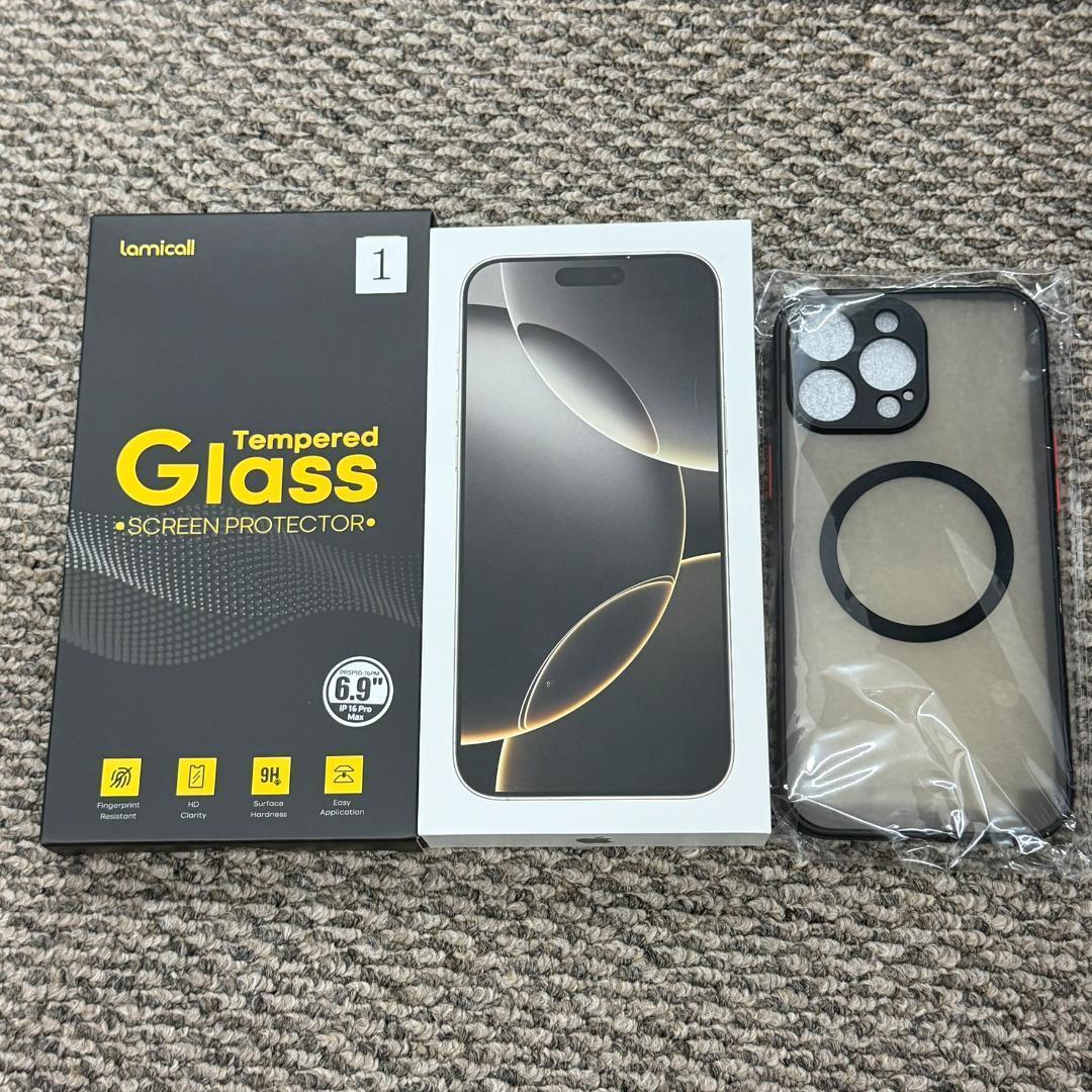 香港版 iphone 16 PRO MAX 512GB ナチュラルTi 超美品