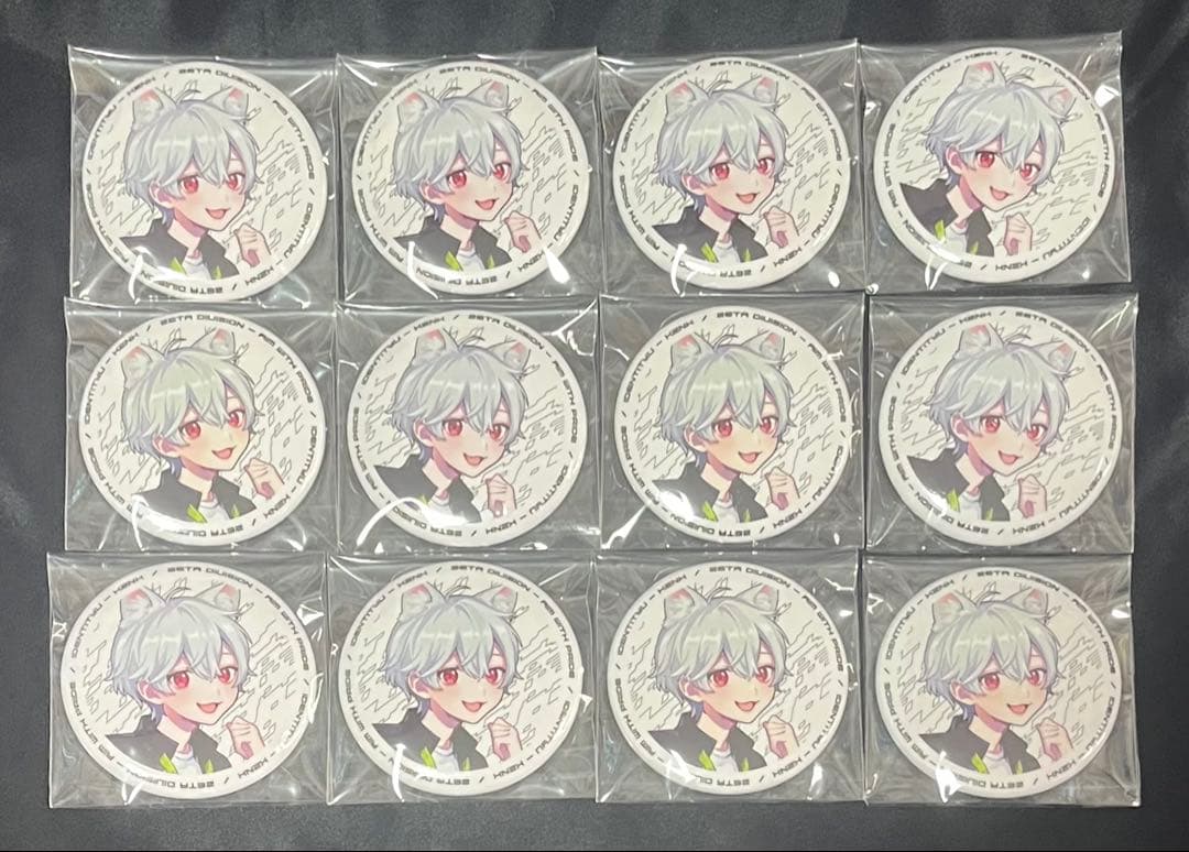 第五人格　ZETA かず猫　缶バッジ