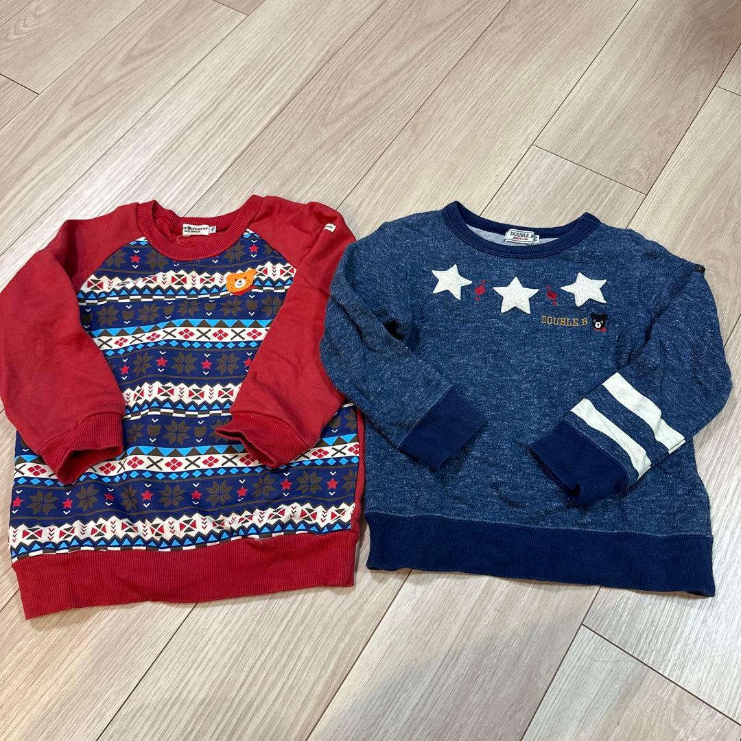 ミキハウス　ダブルビー　トレーナー　10点　セット