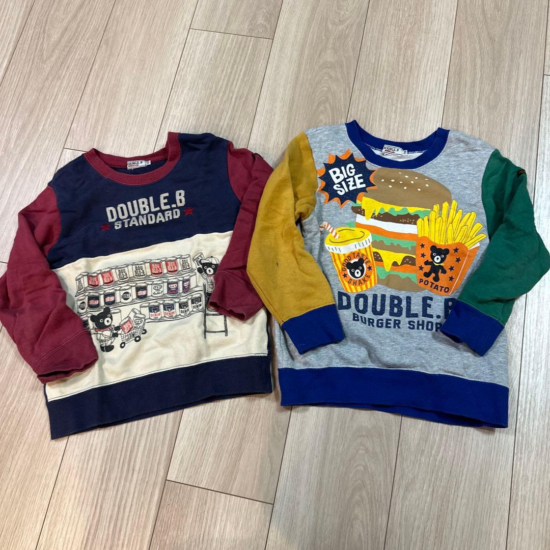 ミキハウス　ダブルビー　トレーナー　10点　セット