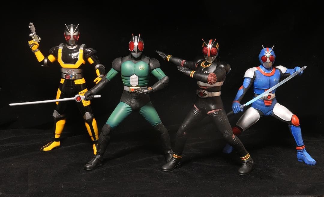 1/6 仮面ライダー ブラック（未組み立て未塗装） ガレージキット Black