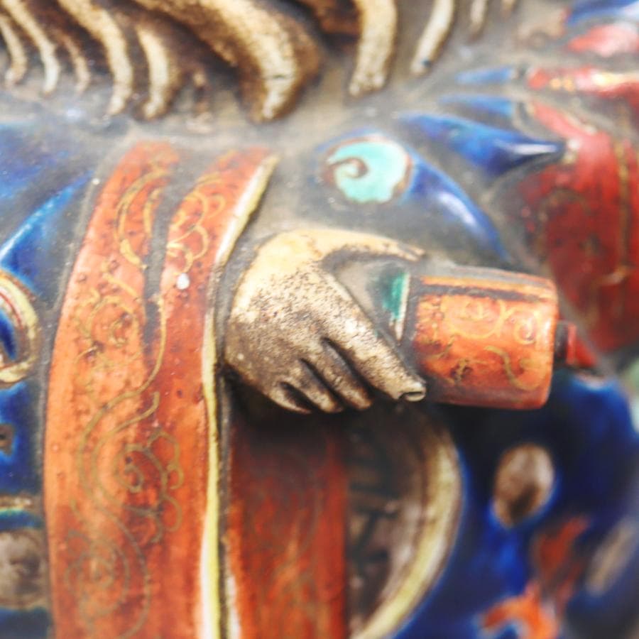 賢人像 37cm 福禄寿 福の神 置物