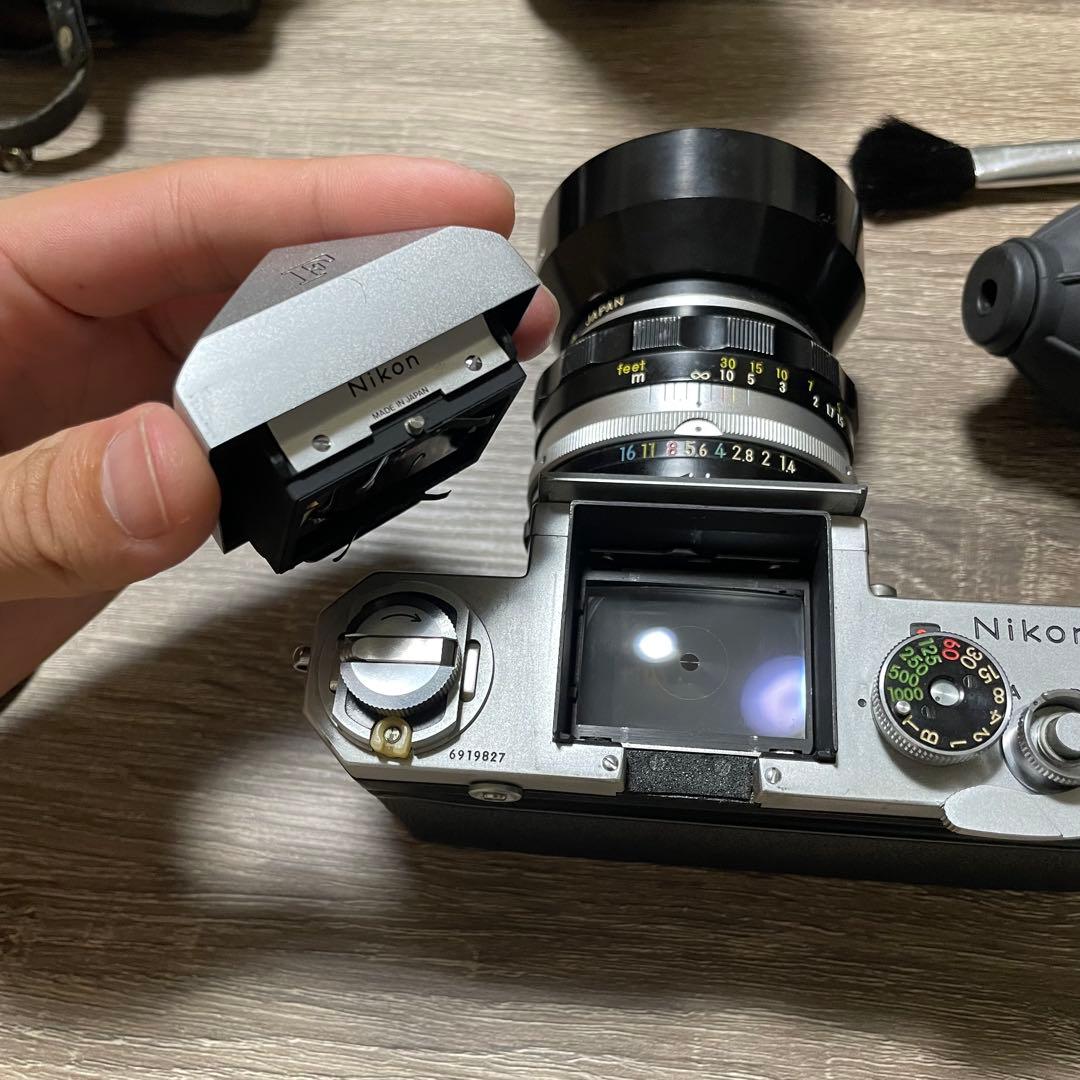 作例あり Nikon F アイレベル＋NIKKOREX F 動作確認済み 状態良