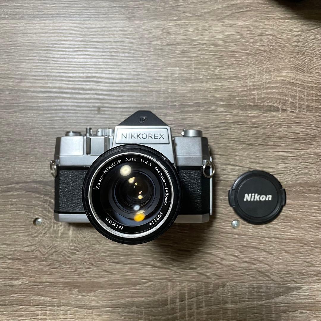 作例あり Nikon F アイレベル＋NIKKOREX F 動作確認済み 状態良