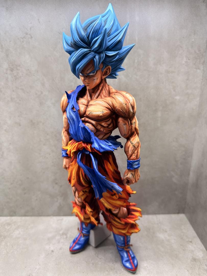 孫悟空 SMSP リペイント 超サイヤ人ブルー マンガディメンションズ 2Dカラ
