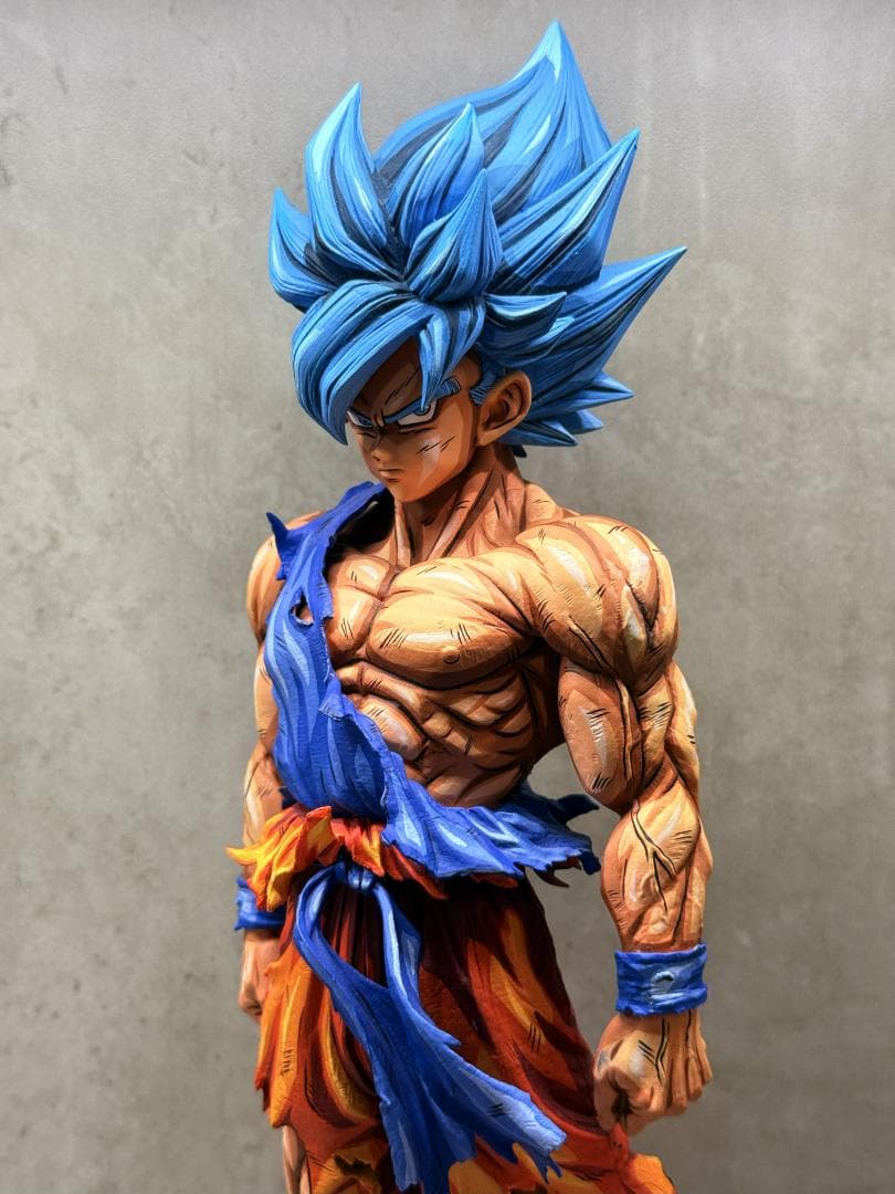 孫悟空 SMSP リペイント 超サイヤ人ブルー マンガディメンションズ 2Dカラ