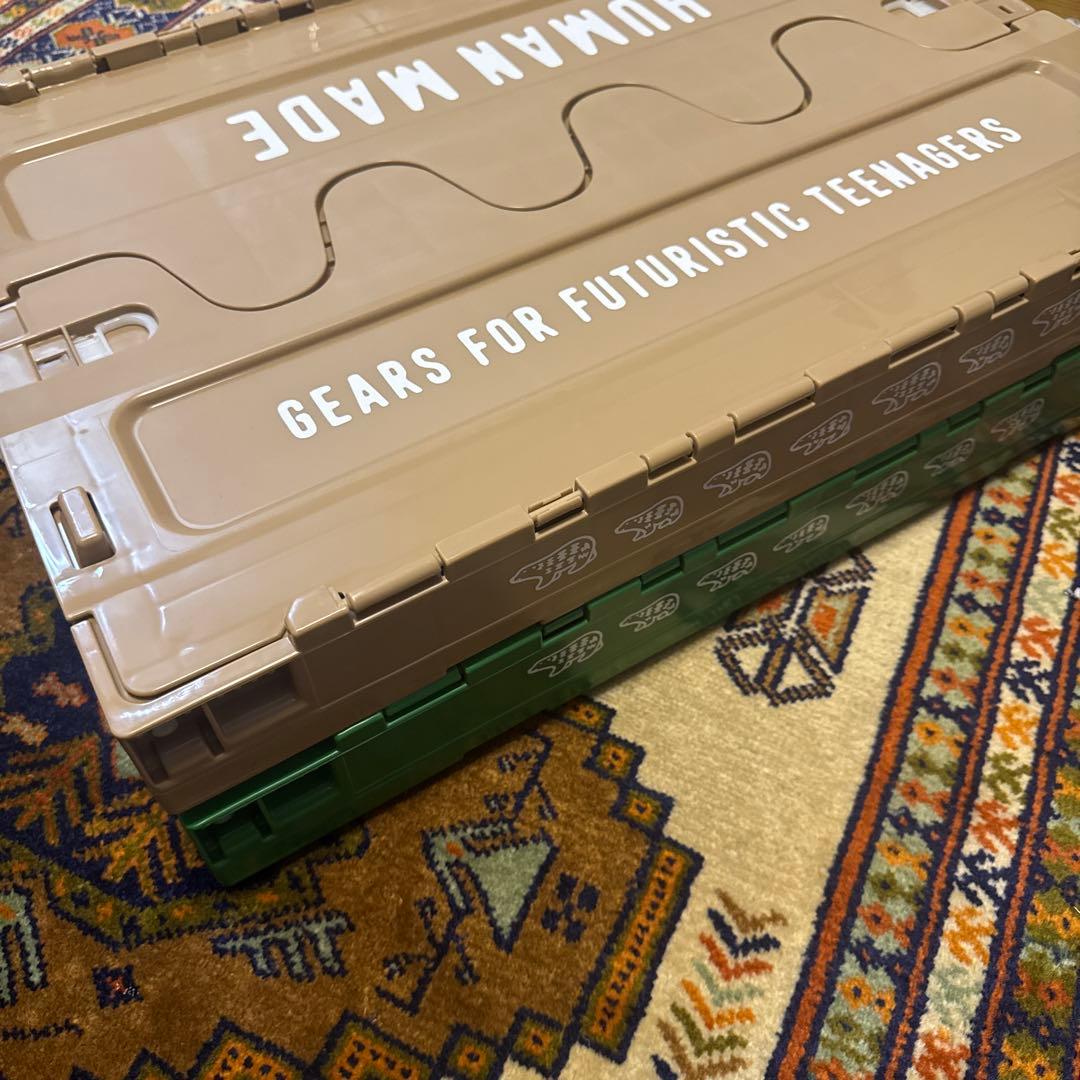 HUMAN MADE コンテナ ベージュ74L×2個