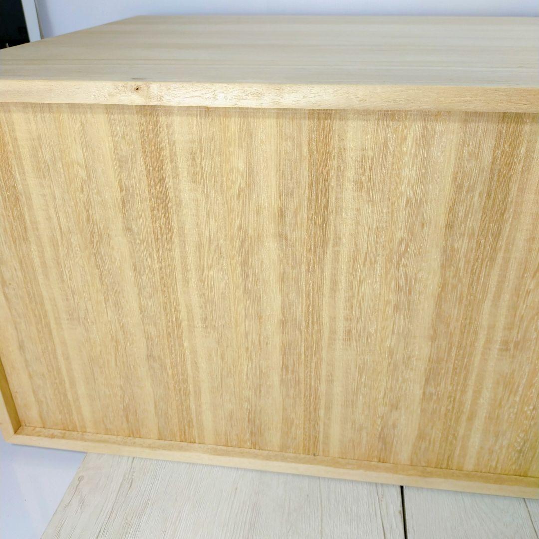 [りんごの花]ヴィンテージ 桐箪笥 天然木 整理箪笥 引き戸収納 木製