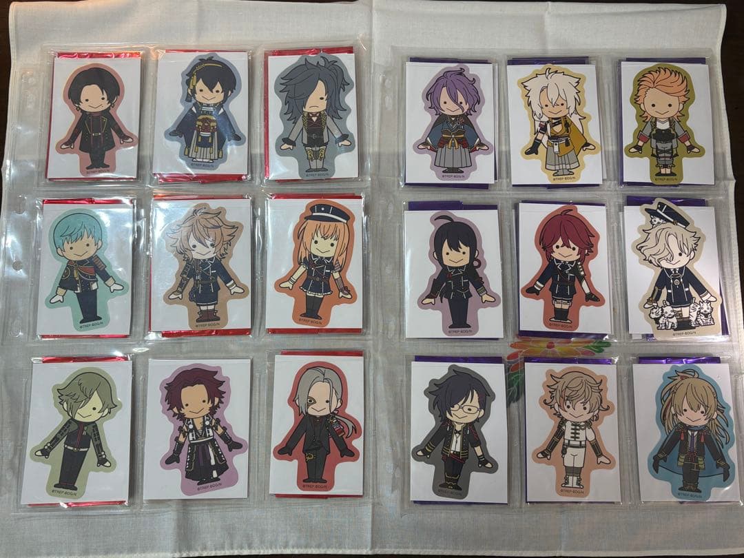 【刀剣乱舞】宴奏会ステッカー 70枚コンプセット