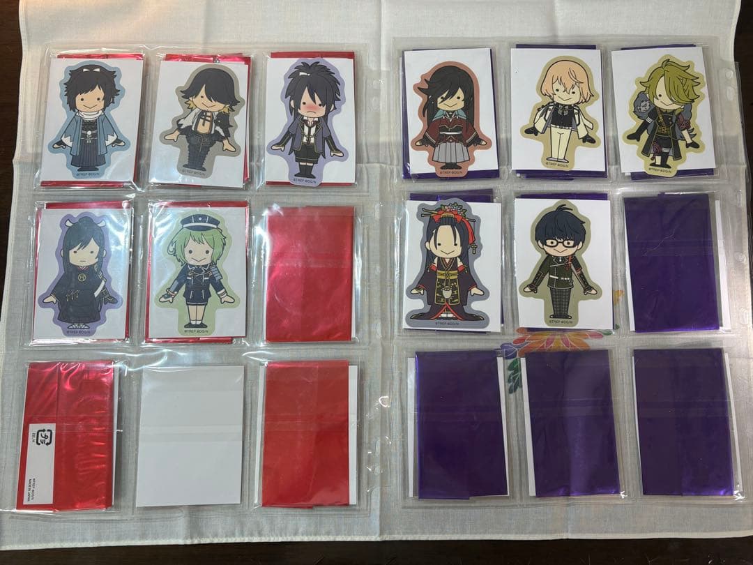 【刀剣乱舞】宴奏会ステッカー 70枚コンプセット