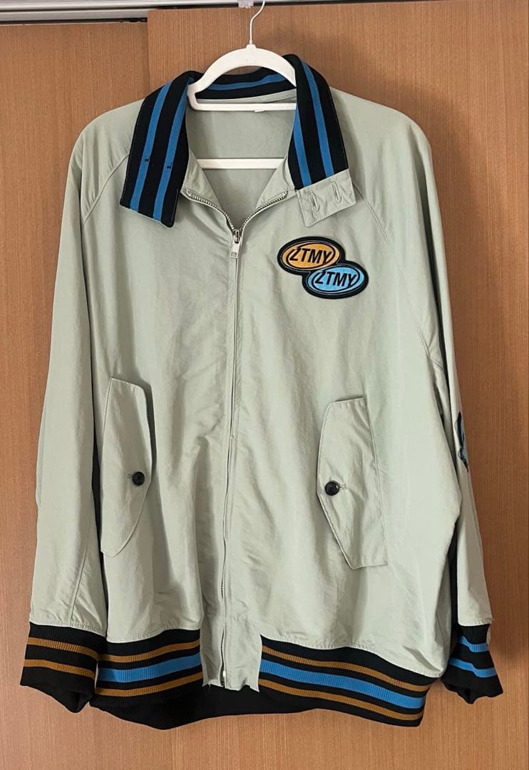 ZUTOMAYO VARSITY JACKET（Light gray ） XL