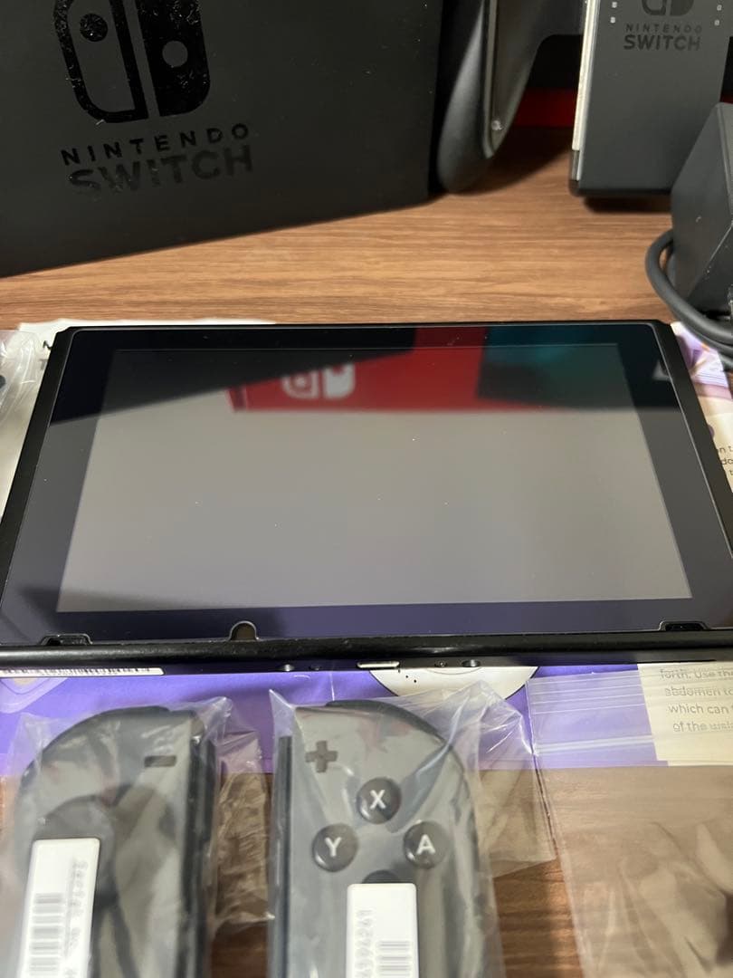 S*p様 Nintendo Switch 本体 グレー　セット